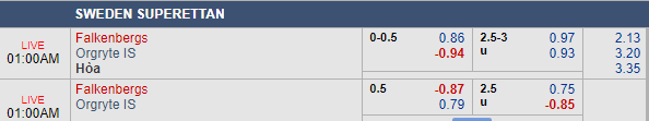 Nhận định bóng đá Falkenbergs vs Orgryte, 0h00 ngày 08/08: Hạng 2 Thụy Điển