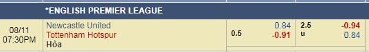 Thông tin trước trận và đội hình dự kiến trận Newcastle vs Tottenham Hotspur 