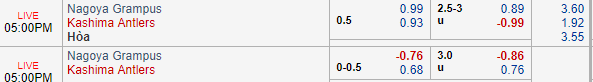 Nhận định bóng đá Nagoya Grampus vs Kashima Antlers, 16h00 ngày 11/08: VĐQG Nhật Bản