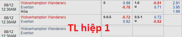 Soi kèo bóng đá Wolves vs Everton