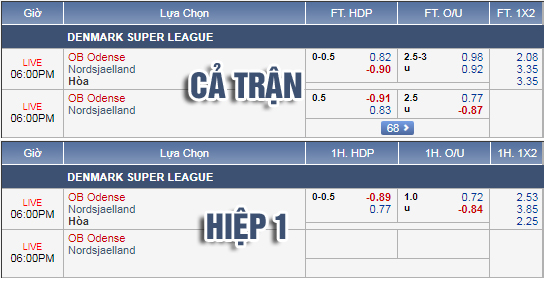 Nhận định bóng đá Odense vs Nordsjaelland, 17h00 ngày 02/9: VĐQG Đan Mạch