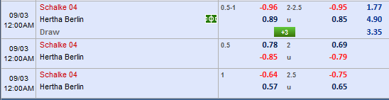 Nhận định bóng đá Schalke vs Hertha Berlin