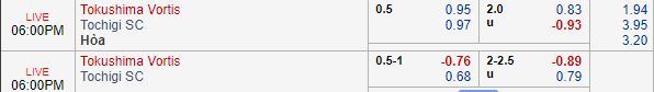 Nhận định bóng đá Tokushima vs Tochigi, 17h00 ngày 08/09: Hạng 2 Nhật Bản