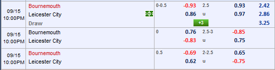 Nhận định bóng đá Bournemouth vs Leicester