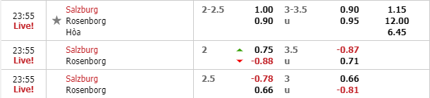 Nhận định bóng đá RB Salzburg vs Rosenborg, 23h55 ngày 25/10: UEFA Europa League