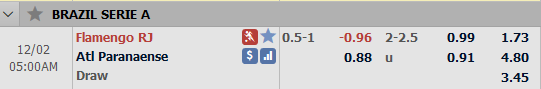 Nhận định bóng đá Flamengo vs Atl. Paranaense