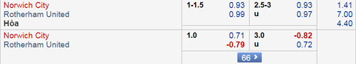 Nhận định Norwich vs Rotherham, 22h00 ngày 01/12