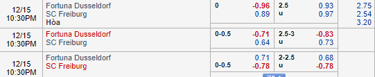 Nhận định bóng đá Dusseldorf vs Freiburg, 21h30 ngày 15/12: VĐQG Đức
