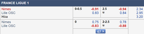 Nhận định Nimes vs Lille, 21h00 ngày 16/12