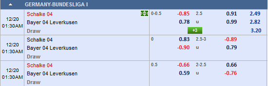 Nhận định bóng đá Schalke vs Leverkusen