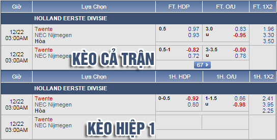 Nhận định bóng đá Twente vs NEC Nijmegen, 02h00 ngày 21/12: Hạng 2 Hà Lan