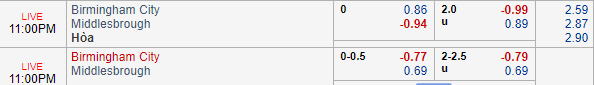 Nhận định bóng đá Birmingham vs Middlesbrough, 22h00 ngày 12/01: Hạng nhất Anh