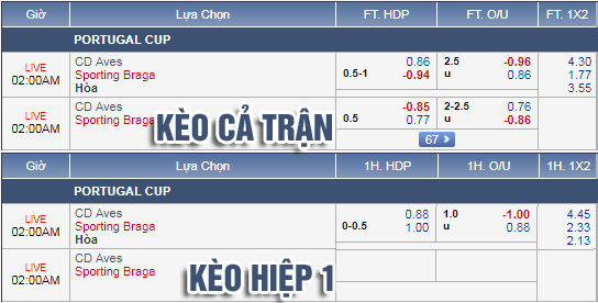 Nhận định bóng đá Aves vs Braga, 01h00 ngày 16/1: Cúp QG Bồ Đào Nha