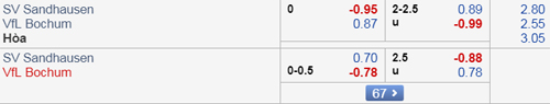 Nhận định Sandhausen vs Bochum, 19h30 ngày 03/2