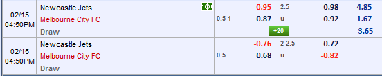 Nhận định bóng đá Newcastle Jets vs Melbourne City