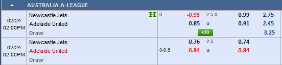 Nhận định bóng đá Newcastle Jets vs Adelaide Utd