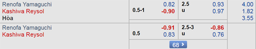 Nhận định Renofa vs Kashiwa Reysol, 14h00 ngày 24/2