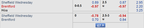 Nhận định Sheffield Wed vs Brentford, 02h45 ngày 27/2