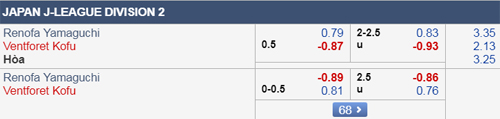 Nhận định Renofa vs Kofu, 11h00 ngày 02/3