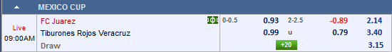 Nhận định bóng đá Juarez vs Veracruz