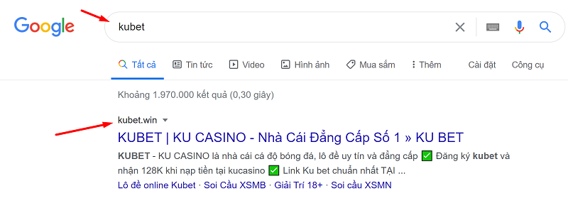 link vao kubet