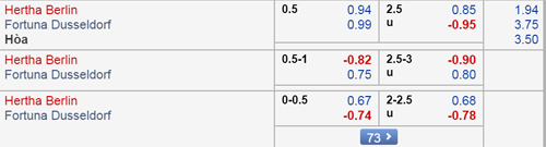 Nhận định Hertha Berlin vs Dusseldorf, 20h30 ngày 06/4