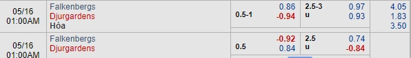 Nhận định bóng đá Falkenbergs vs Djurgardens, 00h00 ngày 16/05: VĐQG Thụy Điển