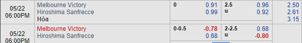 Nhận định bóng đá Melbourne Victory vs Sanfrecce Hiroshima, 17h00 ngày 22/05: AFC Champions League