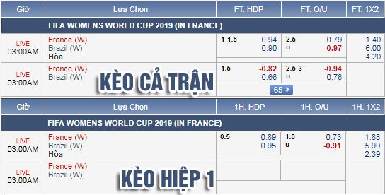 Nhận định bóng đá Nữ Pháp vs Nữ Brazil, 02h00 ngày 24/6: VCK Nữ Thế giới 2019