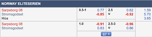 Nhận định Sarpsborg vs Stromsgodset, 00h00 ngày 02/7