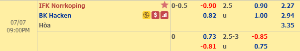 Nhận định bóng đá Norrkoping vs Hacken, 20h00 ngày 7/7: VĐQG Thụy Điển