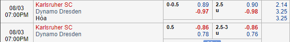 Nhận định bóng đá Karlsruher vs Dynamo Dresden, 18h00 ngày 03/08: Hạng 2 Đức