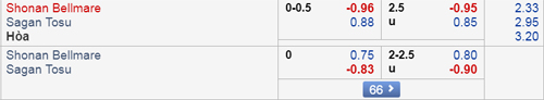 Nhận định Shonan Bellmare vs Sagan Tosu, 17h00 ngày 17/8