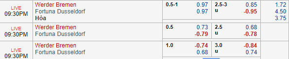 Nhận định bóng đá Bremen vs Dusseldorf, 20h30 ngày 17/08: VĐQG Đức