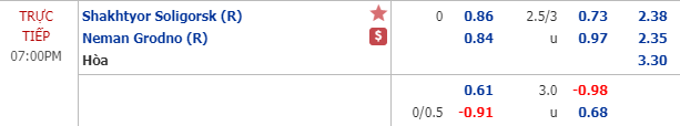 Nhận định bóng đá Shakhtyor Soligorsk (R) vs Neman Grodno (R), 18h00 ngày 3/4: Dự bị Belarus