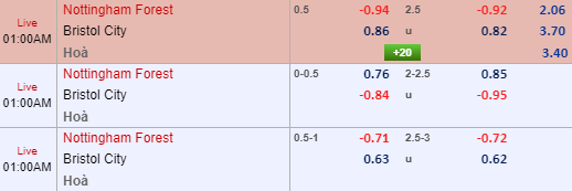 Nhận định bóng đá trận Nottingham vs Bristol City trong khuôn khổ vòng 40 giải hạng nhất Anh