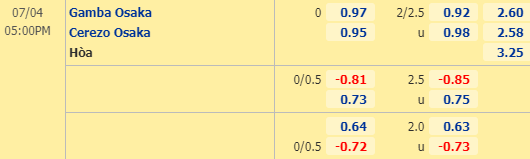 Nhận định bóng đá trận Gamba Osaka vs Cerezo Osaka trong khuôn khổ vòng 2 giải VĐQG Nhật Bản