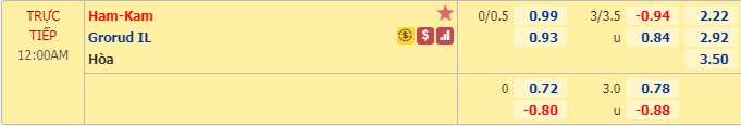 Nhận định soi kèo Ham-Kam vs Grorud, 23h00 ngày 17/8: Hạng 2 Na Uy