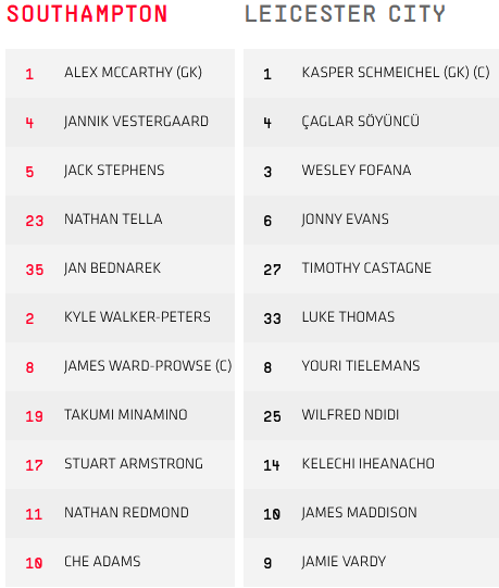 Southampton-vs-Leicester