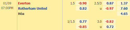 Nhận định bóng đá Everton vs Rotherham, 19h00 ngày 09/01: Cúp FA Anh