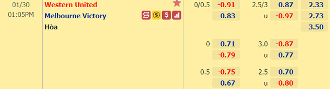 Nhận định bóng đá Western United vs Melbourne Victory, 13h05 ngày 30/1: VĐQG Australia