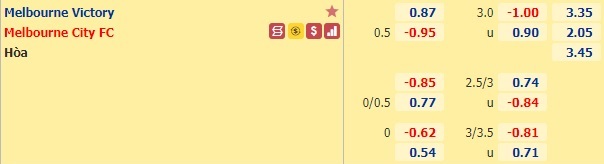 Nhận định bóng đá Melbourne Victory vs Melbourne City