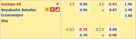 Nhận định bóng đá Goztepe vs Erzurum BB