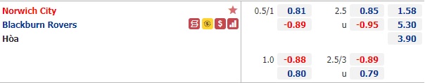Nhận định bóng đá Norwich vs Blackburn