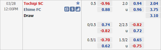 Nhận định bóng đá Tochigi vs Ehime, 12h00 ngày 28/3: Hạng 2 Nhật Bản