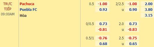 Nhận định bóng đá Pachuca vs Puebla, 09h00 ngày 13/04: VĐQG Mexico