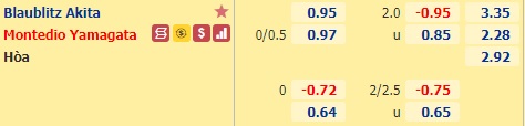 Nhận định bóng đá Blaublitz vs Montedio Yamagata