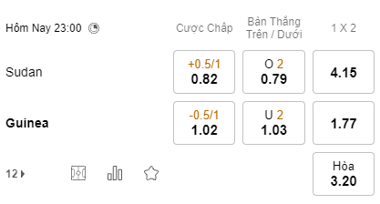 Nhận định bóng đá Sudan vs Guinea, 23h00 ngày 06/10: Vòng loại World Cup 2022