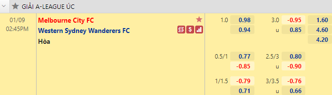 Nhận định bóng đá Melbourne City vs Western Sydney, 14h45 ngày 9/1