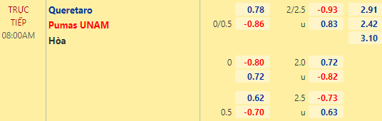 Nhận định bóng đá Queretaro vs Pumas UNAM, 08h00 ngày 15/01: VĐQG Mexico
